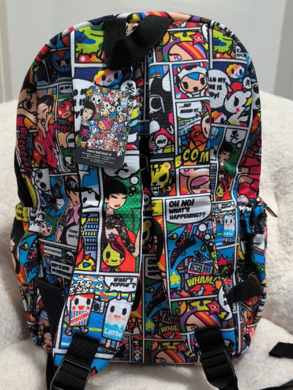 TOKIDOKI ADIOS MultiColor Backpack - Picture 7 of 12